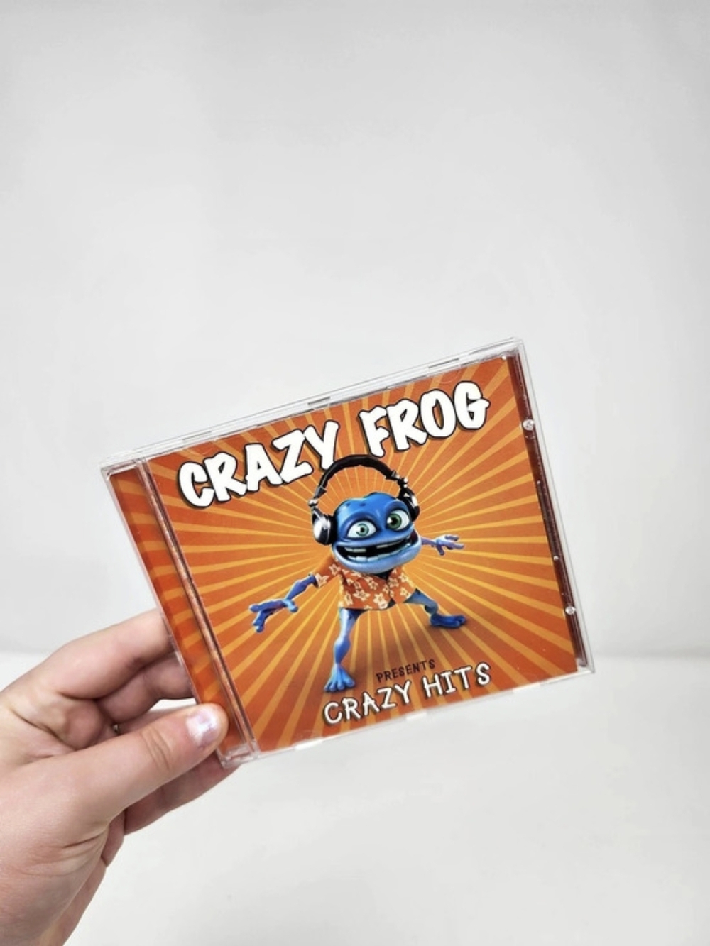 Universal Crazy Frog Hits CD Album Orange & Yellow